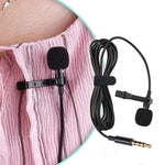 Load image into Gallery viewer, 3.5mm Lavalier Microphone Clip Tie - Vocal Stand
