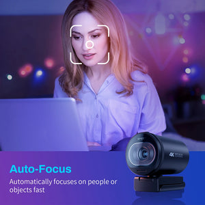 Streaming Webcam 4K 1080P 60FPS USB Camera