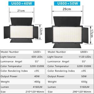 LED Studio Light Video Recording