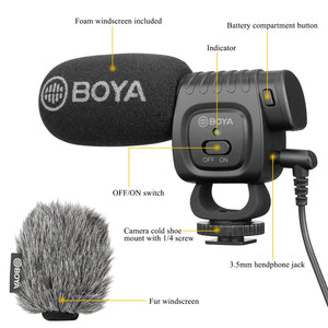 Shotgun Microphone PC Mobile DSLR