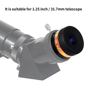 3 Pcs Telescope Eyepiece Set - 62 Degrees