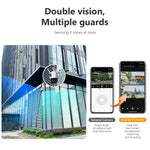 Load image into Gallery viewer, Home Security Camera Dual Lens Outdoor
