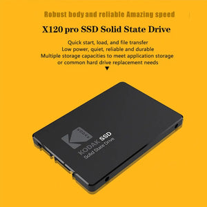 Kodak X120 PRO SSD Drive HDD 2.5 120GB-1TB SATA Disk