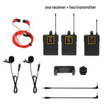 Load image into Gallery viewer, Wireless Lavalier Microphone - 30 Channels, 50m Range
