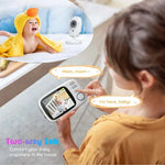 Load image into Gallery viewer, 3.5&quot; HD Electronic Baby Monitor - Night Vision
