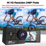 Load image into Gallery viewer, Action Camera 24MP WiFi Underwater Ultra HD 4K/60fps
