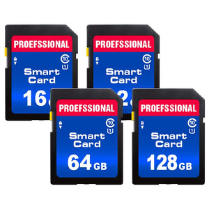 Professional Camera Memory Card 128GB 64GB 32GB Class10 UHS-I