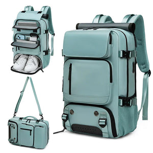 Waterproof Business Laptop Backpack - USB Port