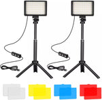 Load image into Gallery viewer, Tripod Stand LED Photography Video Light Panel
