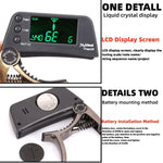 Load image into Gallery viewer, Professional Guitar Tuner Capo 2-in-1 LED Display
