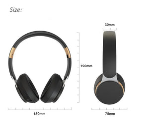 Wireless TV Headphones Bluetooth 5.0 Foldable Headset