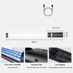 Load image into Gallery viewer, 20&quot; RGB LED Video Light Wand - Handheld Photography Stick
