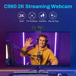 Load image into Gallery viewer, 2K Autofocus Webcam - EMEET C960
