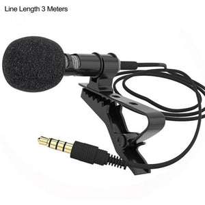 3.5mm Lavalier Microphone Clip Tie - Vocal Stand