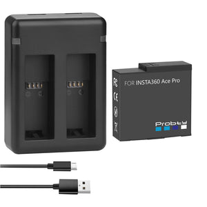 Battery Dual Charger Combo