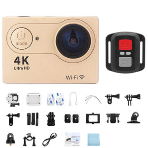 Action Camera WiFi Waterproof Sports Cam Ultra HD 4K