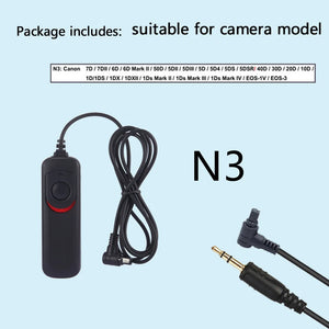 Timer Remote Control Shutter Release - DSLR Camera