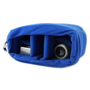 Camera Lens Case Partition Padded Bag