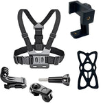 Load image into Gallery viewer, Chest Strap Rotate Phone Mount for iPhone &amp; GoPro
