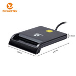 Load image into Gallery viewer, Zoweetek USB Smart Card Reader - ZW-12026-1
