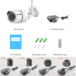 4MP 1080P Outdoor WiFi Security Camera