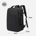 Load image into Gallery viewer, Travel Backpack Men - Large Capacity USB Business Bag
