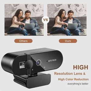 4K Webcam 1080P Mini Camera | Full HD USB Web Cam