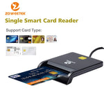 Load image into Gallery viewer, Zoweetek USB Smart Card Reader - ZW-12026-1
