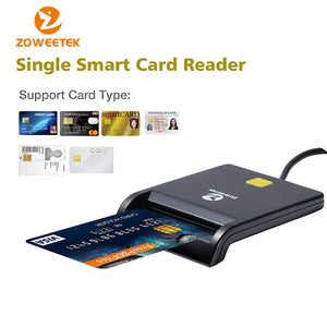 Zoweetek USB Smart Card Reader - ZW-12026-1