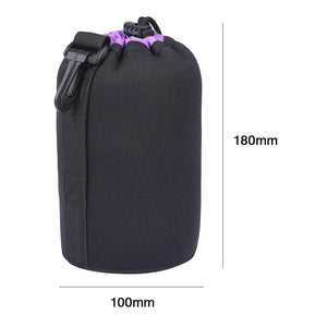 Waterproof Bag Drawstring Case Camera Lens Pouch Neoprene