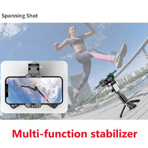 360 Rotation Gimbal Stabilizer Selfie Stick Tripod for iPhone