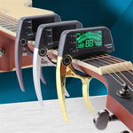 Load image into Gallery viewer, Professional Guitar Tuner Capo 2-in-1 LED Display
