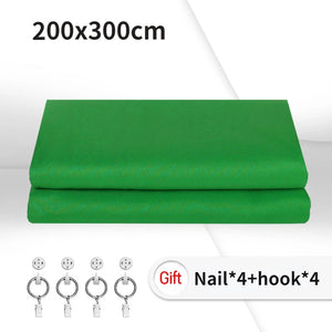 Green Screen Backdrop 3x6M Chromakey Photography Studio