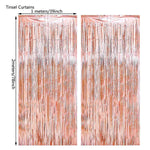 Load image into Gallery viewer, 2Pcs 2m Tinsel Curtain Party Background Decor
