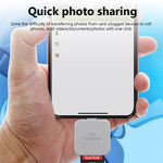 Load image into Gallery viewer, Card Reader for iPhone SD/TF Adapter
