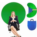 Load image into Gallery viewer, Game Live Chromakey Studio Chair Double Sided Backdrop Cloth
