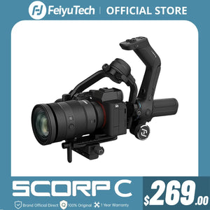 Handheld Gimbal Stabilizer DSLR - SCORP-C 3-Axis