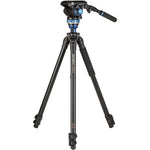 Load image into Gallery viewer, Benro A2573F S6N Aluminum Video Tripod Kit
