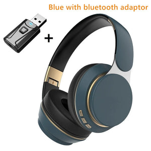 Wireless TV Headphones Bluetooth 5.0 Foldable Headset