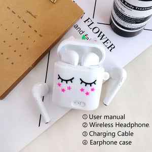 CuteTWS Wireless Headphones Bluetooth 5.0 Earphones