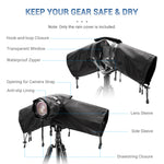 Load image into Gallery viewer, JJC Camera Rain Cover Nylon Coat with Open Window
