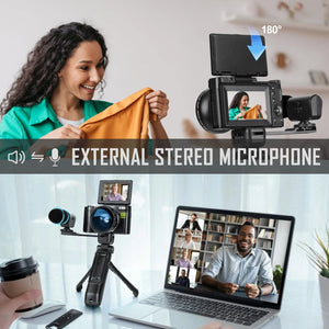 Digital Camera Kit - Microphone & Tripod