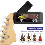 Load image into Gallery viewer, 3-in-1 Clip-on Tuner Metronome - Rechargeable
