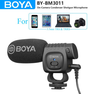 Shotgun Microphone PC Mobile DSLR