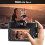 Load image into Gallery viewer, Digital Camera with Flip Screen - AEVYVKV Professional 4K WiFi
