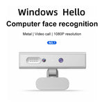 Load image into Gallery viewer, Facial Recognition Webcam - Windows Hello Login Full HD 1080P
