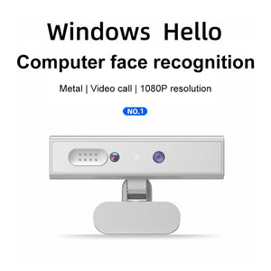 Facial Recognition Webcam - Windows Hello Login Full HD 1080P