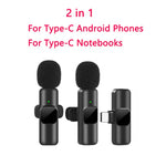 Load image into Gallery viewer, Wireless Lavalier Microphone Mini Mic for iPhone Android
