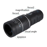 Load image into Gallery viewer, Monocular Telescope 40x60 Zoom Long Range Spyglass
