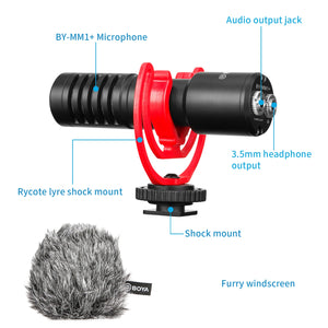 Shotgun Microphone PC iPhone Camera